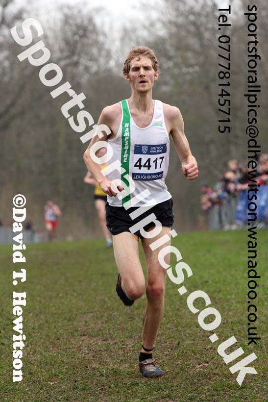Senior mens Inter Counties Cross Country, Prestwold Hall, Loughborough. Photo: David T. Hewitson/Sports for All Pics